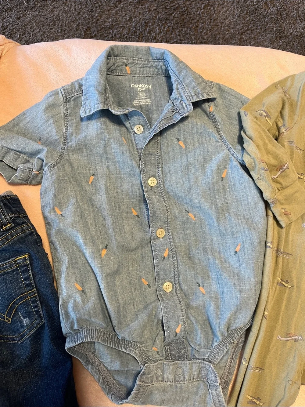 Baby boy 12M clothing bundle